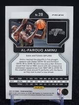 2021-22 Panini Prizm Al farouq Aminu Silver Prizm NBA カード_画像2