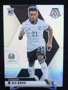 2020-21 Panini Mosaic Prizm Silver Ridle Baku FIFA サッカー ルーキー カード Germany