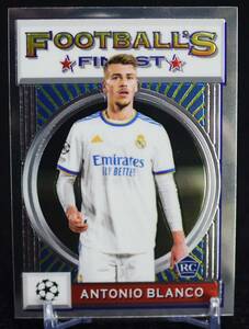 2022 Topps Finest Flashbacks Antonio Blanco アントニオ ブランコ Spain サッカー ルーキー カード