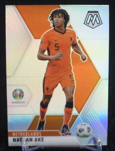 2020-21 Panini Mosaic Prizm Silver Nathan Ake FIFA サッカー カード Netherlands