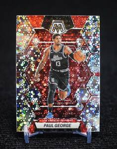 2022-23 Panini Mosaic Fast Break Silver Prizm Paul George ポール ジョージ NBA カード Los Angeles Clippers