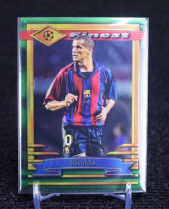 2023 Topps Finest Flashbacks Rivaldo リバウド Barcelona バルセロナ バルサ サッカー カード