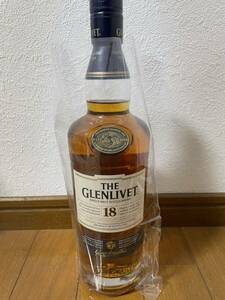 グレンリベット 18年 旧ラベル glenlivet 未開封品 シングルモルト ウイスキー 山崎 白州 響 古酒 スコッチ