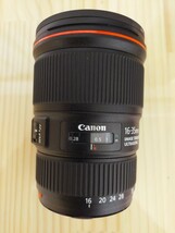 ★極美品★ Canon キヤノン EF16-35mm F4L IS USM フード付♪_画像2