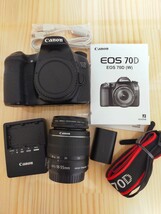 ★実用美品★ CANON キヤノン EOS 70D + EF-S 18-55mm F3.5-5.6 IS II 付属品充実♪ _画像1