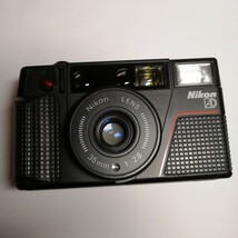 完動美品　Nikon L35AD2 ピカイチ　#469　コンパクトフィルムカメラ　1円スタート_画像1