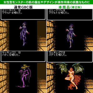 GBC バグ修正・原作移植版 ウィザードリィ 狂王の試練場 ゲームボーイカラー Wizardryの画像7