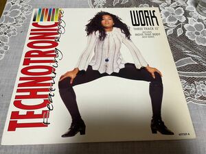 Technotronic Featuring Reggie Work テクノトロニック　レコード