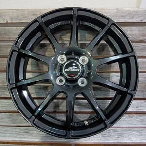 ラスト1台 シュナイダー スタッグ 4.5-15+43 4/100 ストロングガンメタ オープンカントリーRT 165/60R15 ホワイトレター 2024年製 ハスラー