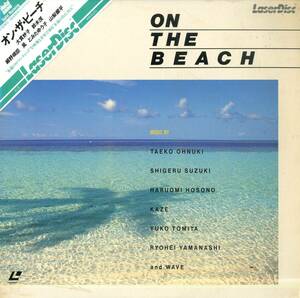 B00173090/LD/細野晴臣 / 大貫妙子 / 鈴木茂 / 風 / とみたゆう子 / 山梨鐐平「On The Beach (1985年・SM058-0087・フュージョン・ジャズ