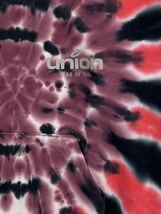 UNION × Fear of God Essentials Vintage Hoodie ユニオン フィアオブ ゴッド エッセンシャルズ コラボ パーカー タイダイ Sサイズ_画像3