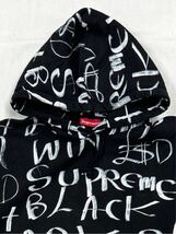 SUPREME Black Ark Hooded Sweatshirt シュプリーム パーカー スウェット フーディー ブラック Mサイズ_画像3