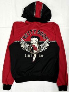 THE BRAVEMAN×BETTY BOOP ブレイブマン ベディ・ブープ コラボ サマージャケット BBB-2425 レッド Mサイズ