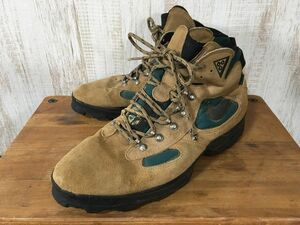 S104☆【90s ヴィンテージ ハイキングブーツ】NIKE ACG ナイキ 茶 29