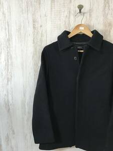 625☆【フランス製 ウール ショートコート】A.P.C アーペーセー 黒 S ジャケット