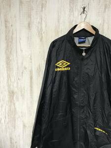 713☆【ナイロンジャケット 黒】UMBRO アンブロ レインウェア