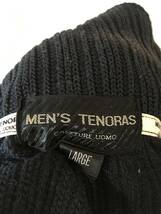 862☆【コットンニット カバーオール ジャケット】MEN'S TENORAS メンズティノラス 黒 L_画像4