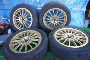 O.Z RACING OZ RACING 17Ｘ7JＪ 48ＥＫ　PCD100 PCD114.3　Ａ356　5-100ＶＩＡ　505ＫＧ　215/55Ｒ17　94Ｖ　1421　