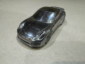 H5434 1円～ ポルシェ PORSCHE 911 ターボ リミテッドエディションモデル ペーパーウェイト メタルカー 非売品 コレクション 