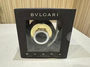 H5477 1円～ 【未使用】ブルガリ ブラック 75ml BVLGARI BLACK 香水 オードトワレ イタリア製