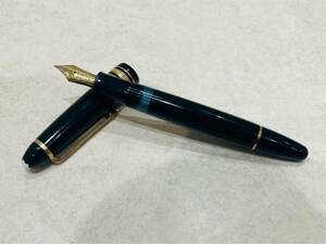 M3416 1円～ MONTBLANC モンブラン 万年筆 マイスターシュテック No.146 4810 ペン先 14K 585 刻印 文具 筆記用具 インク切れ