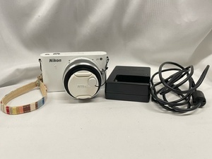 T５９０８ １円〜 Nikon ニコン 1 J1 レンズ交換式デジタルカメラ ホワイト 電源入ります