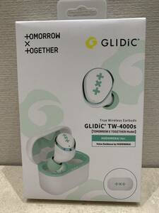 M3131　新品未使用　 TXT ×GLIDiCコラボ　TW-4000s　-SOOBIN ver.- ワイヤレスイヤホン/TOMORROW X TOGETHER　コラボ