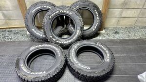 1円スタート！TOYO オープンカントリーR/T 5本セット 185/85r16中古