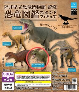 恐竜図鑑　スピノサウルス科　恐竜博物館限定