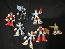 希少☆当時物 ROCKMAN ロックマン スーパーマックス X アクション フィギュア 7体セット まとめ 昭和 レトロ フィギュア 検索 食玩 おまけ_画像1