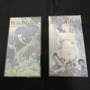 2 pcs set /. record ..../..... map / Tamura regular peace, Kitajima maya,...., country .. Akira / cheap rice field road fee / middle .. seedling /..../ VHS videotape movie 