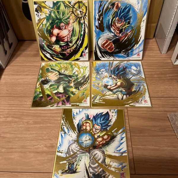 ドラゴンボール 色紙ART 色紙アート 箔押しのみ