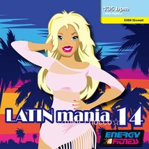 【美品】☆フィットネス CD LATIN mania 14 ☆送料230円☆ラテン ダンス エアロビクス アクア トレーニング エクササイズ 音楽 135bpm_画像1