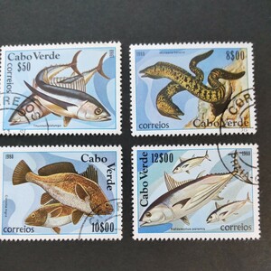  fishes. stamp 4 kind 