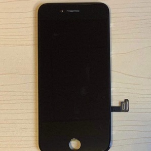 iPhone SE3 2022 純正再生品 フロントパネル LCD 交換 画面割れ 液晶破損 ディスプレイ 修理 リペア。カラー 黒の画像2