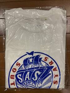 サザングッズ　☆　貴重　Tシャツ　初期　船デザイン　ホワイト×青　Mサイズ　桑田佳祐 原由子 Southern All Stars サザンオールスターズ