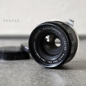 アサヒ ペンタックス ASAHI PENTAX Auto-Takumar F 3.5 35 mm 広角 単焦点 レンズ M42 マウント 一眼レフ オート タクマー