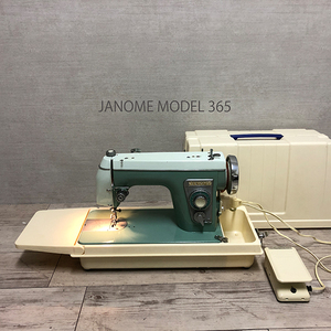 動作品 JANOME ジャノメ MODEL 365 足踏み ミシン フットスイッチ 裁縫 手芸 ハンドクラフト 50/60Hz 100V 札幌