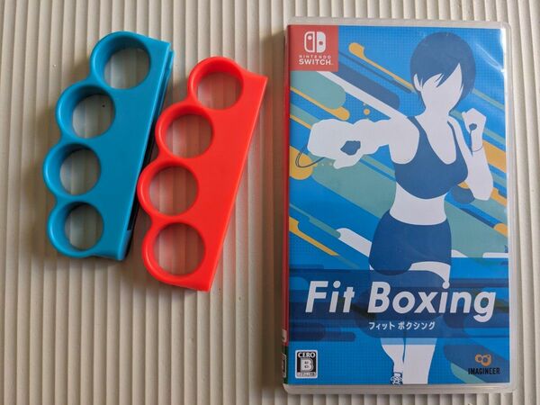 【Switch】 Fit Boxing コントローラ用のグリップ付