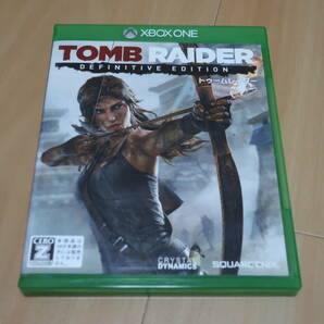 XBOX ONE トゥームレイダー デフィニティブエディション スクエニ ララクロフト TOMB RAIDERの画像1