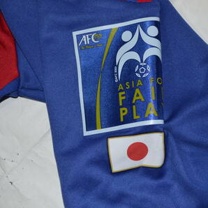 713 アディダス adidas FC東京 ACL アジアチャンピオンズリーグモデル ブルー×レッド Oサイズ 未使用品の画像2