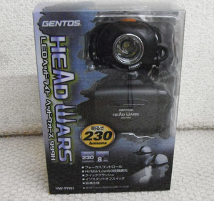 GENTOS/ヘッドライト　ヘッドウォーズ/HW-999H/未開封品