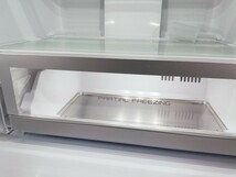 [美品] Panasonic パナソニック NR-E455PXL-N ノンフロン冷凍冷蔵庫 2020年製 PXタイプ 5ドア /左開きタイプ /450L イオン機能 除菌機能_画像6