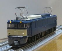 TOMIX 9146 国鉄 EF62 電気機関車 2次形 動力付き ナックルカプラー仕様 御召 日章旗付き 横軽 EF63併結等 付属品取付済 残無し_画像1