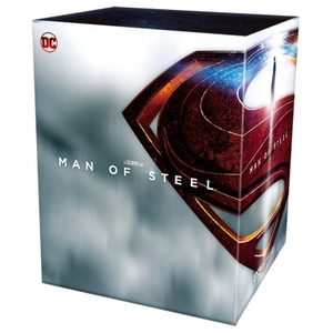 マン・オブ・スティール 4K+3D+BD スチールブック 1-Click Box (3枚組) [Blu-ray] Steelbook - numbered (Import)