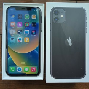 【中古美品】【送料無料】Apple iPhone11 256GB ブラック 香港版 デュアル物理SIM SIMフリー シャッター音無 バッテリー91%