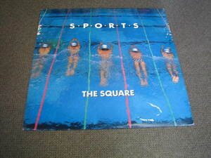 LPレコード☆THE SQUARE☆ザ・スクェア☆SPORTS☆スポーツ☆北海道・札幌発☆