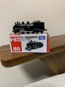 【絶版】トミカ No.80 C11 1 蒸気機関車 ミニカー　開封品