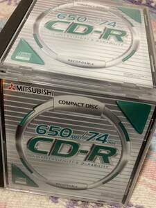 三菱 CD-R 650MB/74MIN 12P