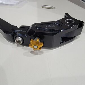 ジータレーシング(ZETA RACING) パイロットレバー ブレーキ ブラック 鋳造タイプ 強度アルミ合金 レバー